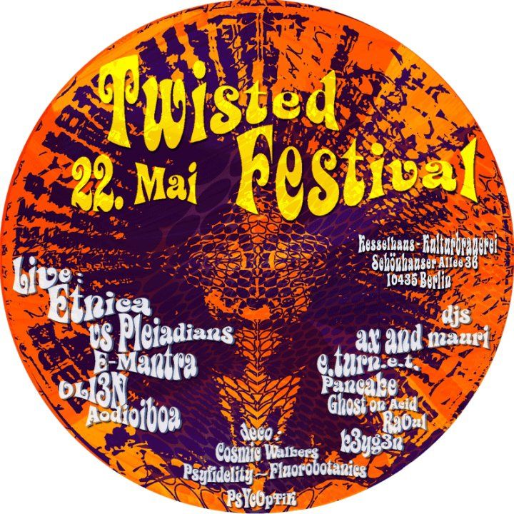 Flyer twisted festival